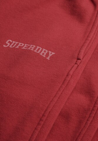 Bootcut Pantalon Superdry en rouge