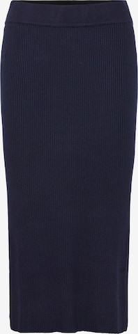 Jupe 'PZSARA' PULZ Jeans en bleu : devant