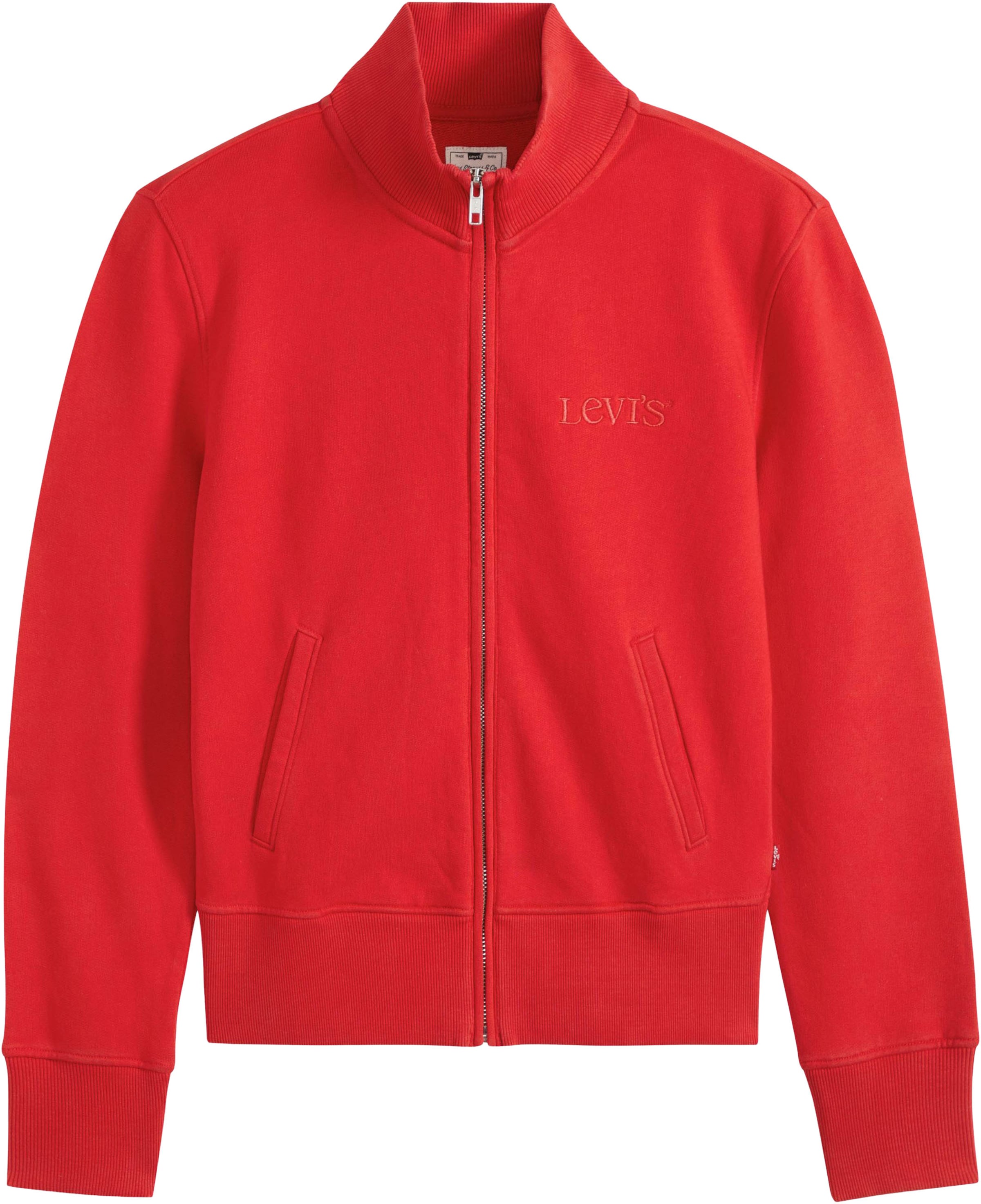 LEVI'S ® Sweatjacke in Rot: Vorderseite