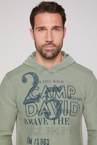 CAMP DAVID Sweater 'Brave The Element II' in Green