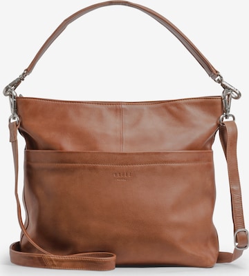 Borsa a spalla 'Anouk' di still Nordic in marrone: frontale