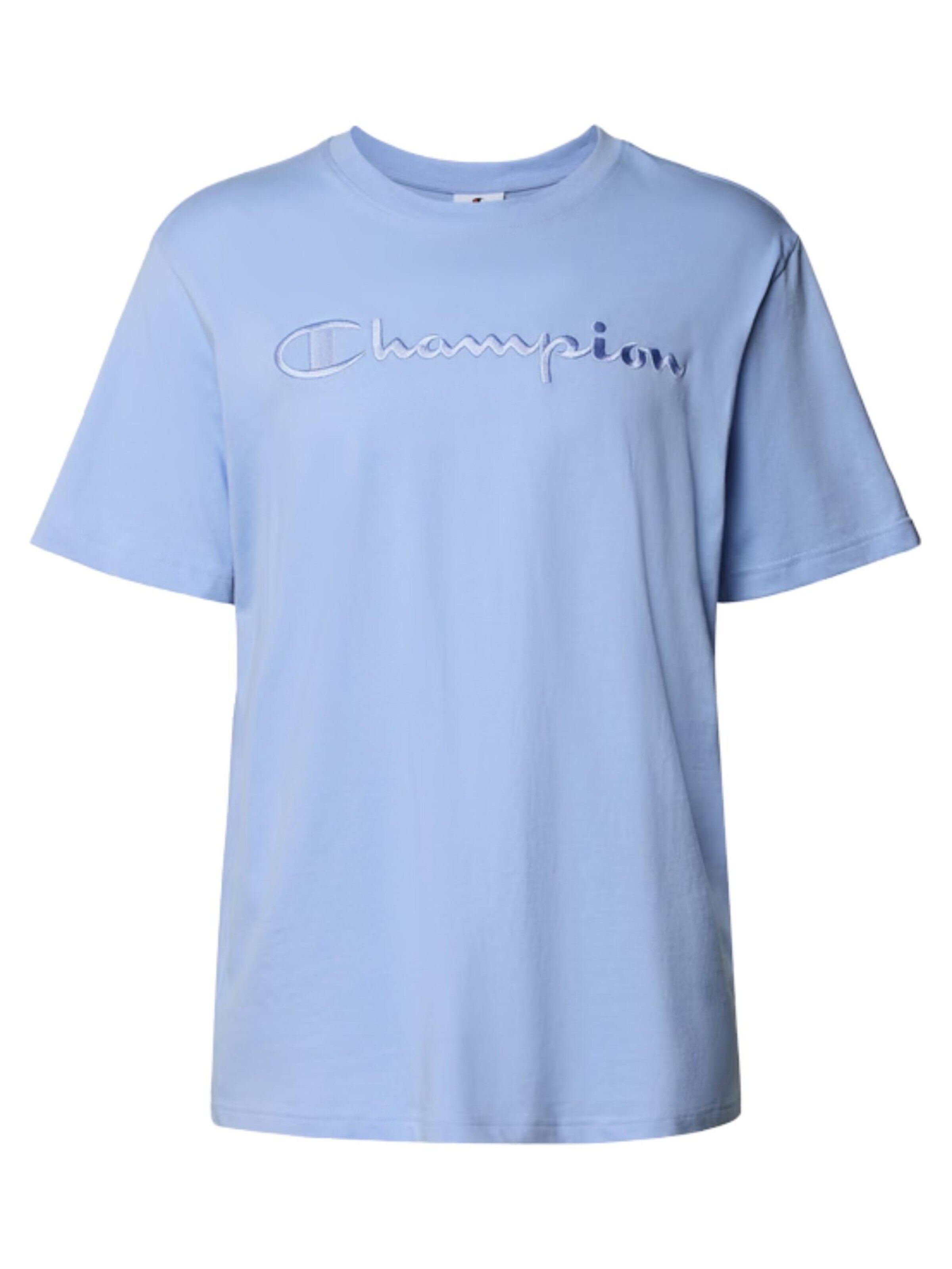 T-Shirt 'Camiseta champion celeste embroidered big logo tee' Champion -DO NOT USE- en violet