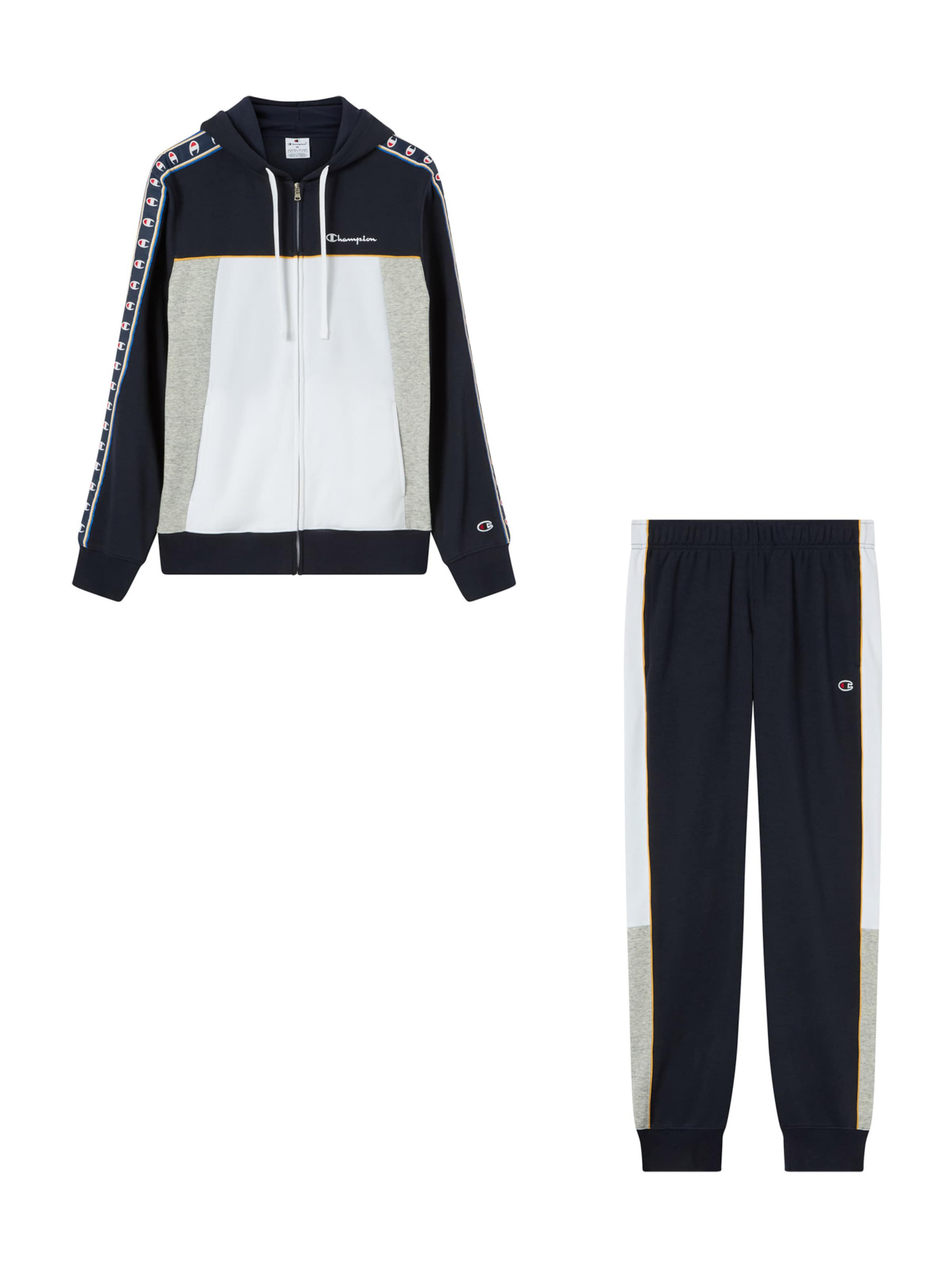 Survêtement Champion Authentic Athletic Apparel en bleu : devant