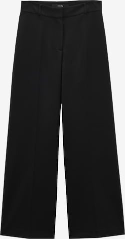 Someday Loose fit Pleated Pants 'Catsby' in Black: front
