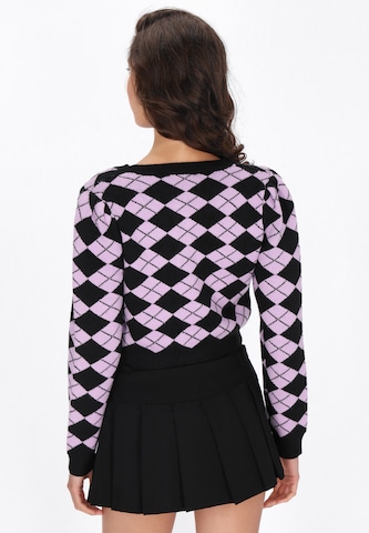 Cardigan myMo ROCKS en violet