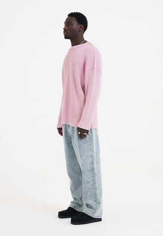 Ed Hardy Πουλόβερ 'Brave Heart Adler' σε ροζ