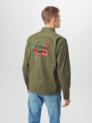 HOLLISTER Between-Season Jacket in Green