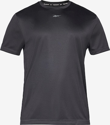 Reebok Funkcionalna majica 'ID TRAIN' | črna barva: sprednja stran