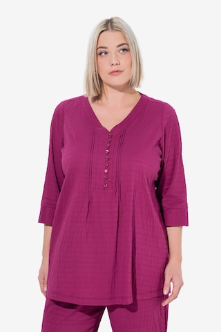 rožinė Ulla Popken Tunika: priekis