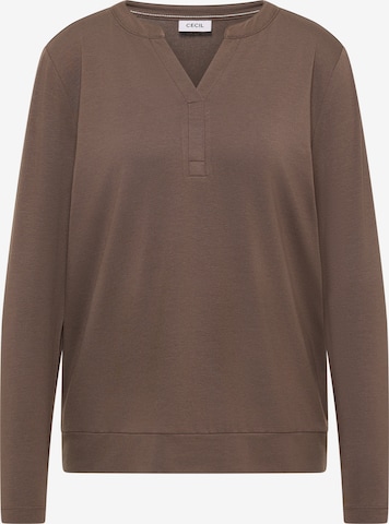 CECIL Shirt in Brown: front