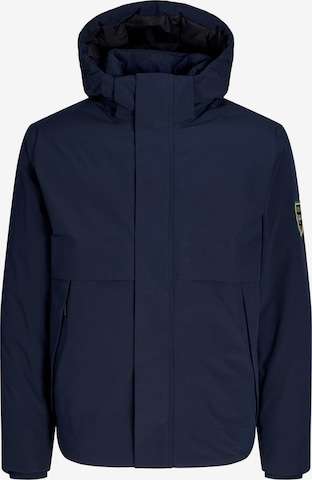 Portland Outerwear Company Tussenjas in Blauw: voorkant
