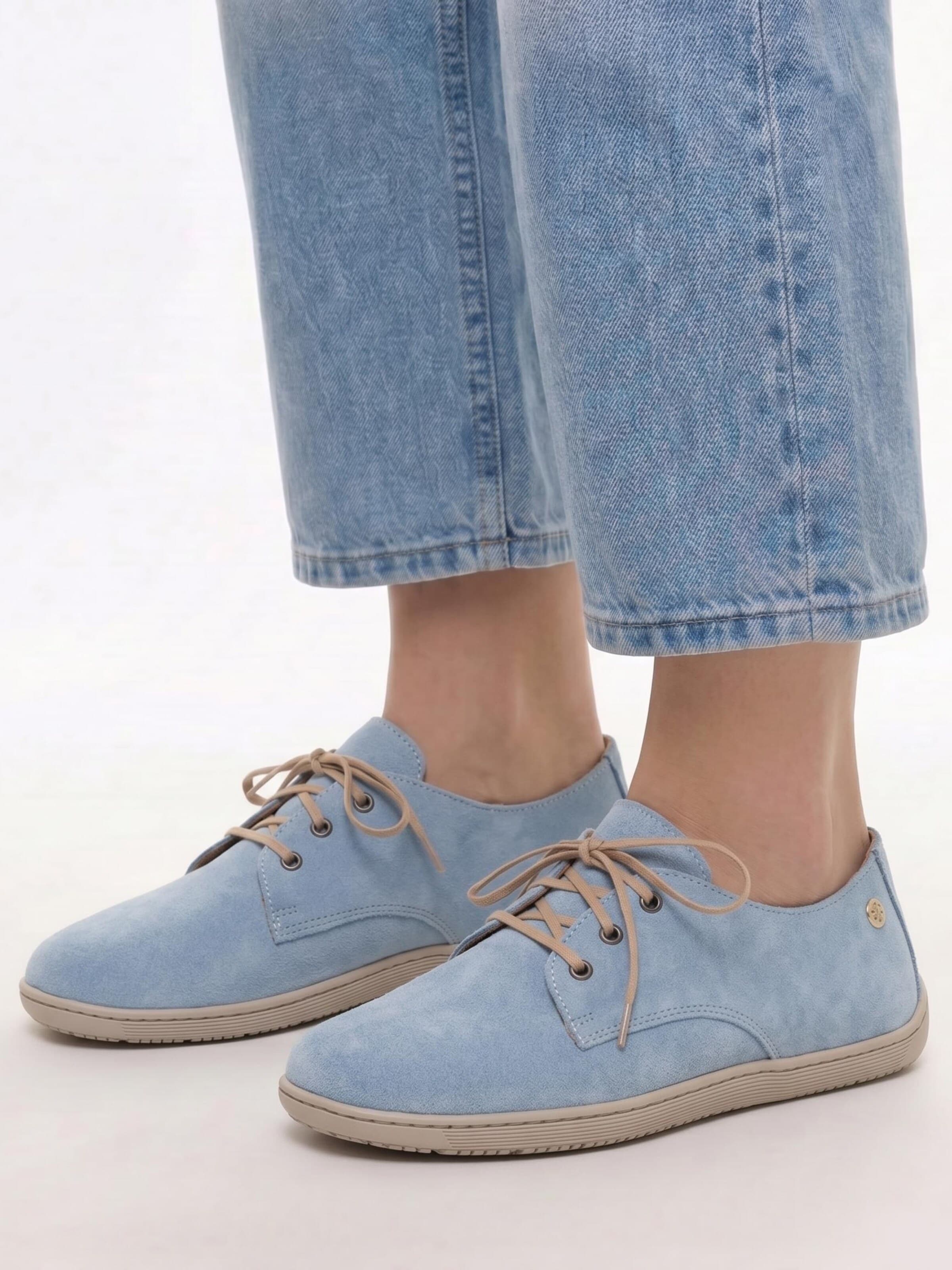 Maciejka Veterschoen '06900-06/00-1' in Blauw: voorkant