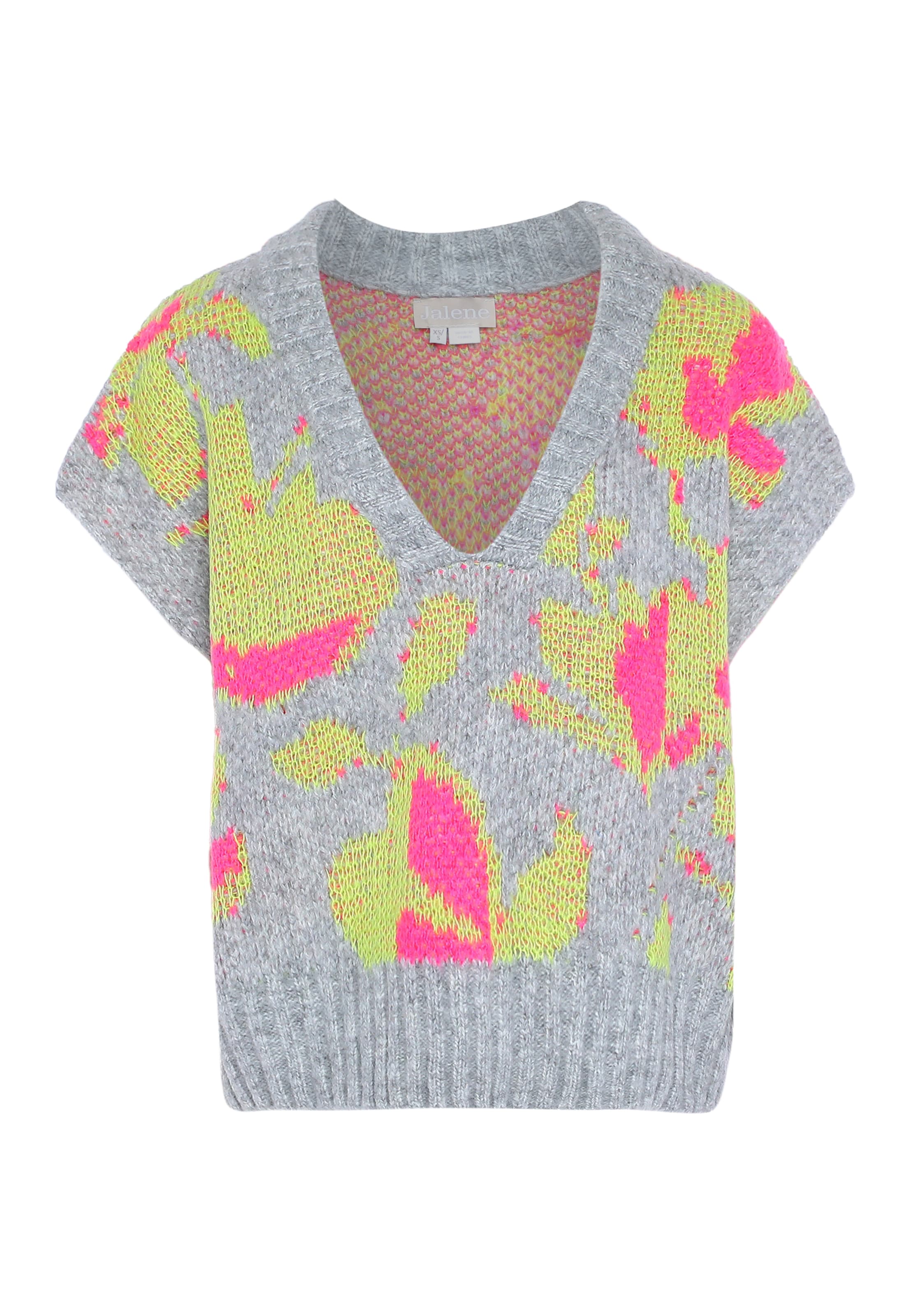 Jalene Sweater in Grey: front