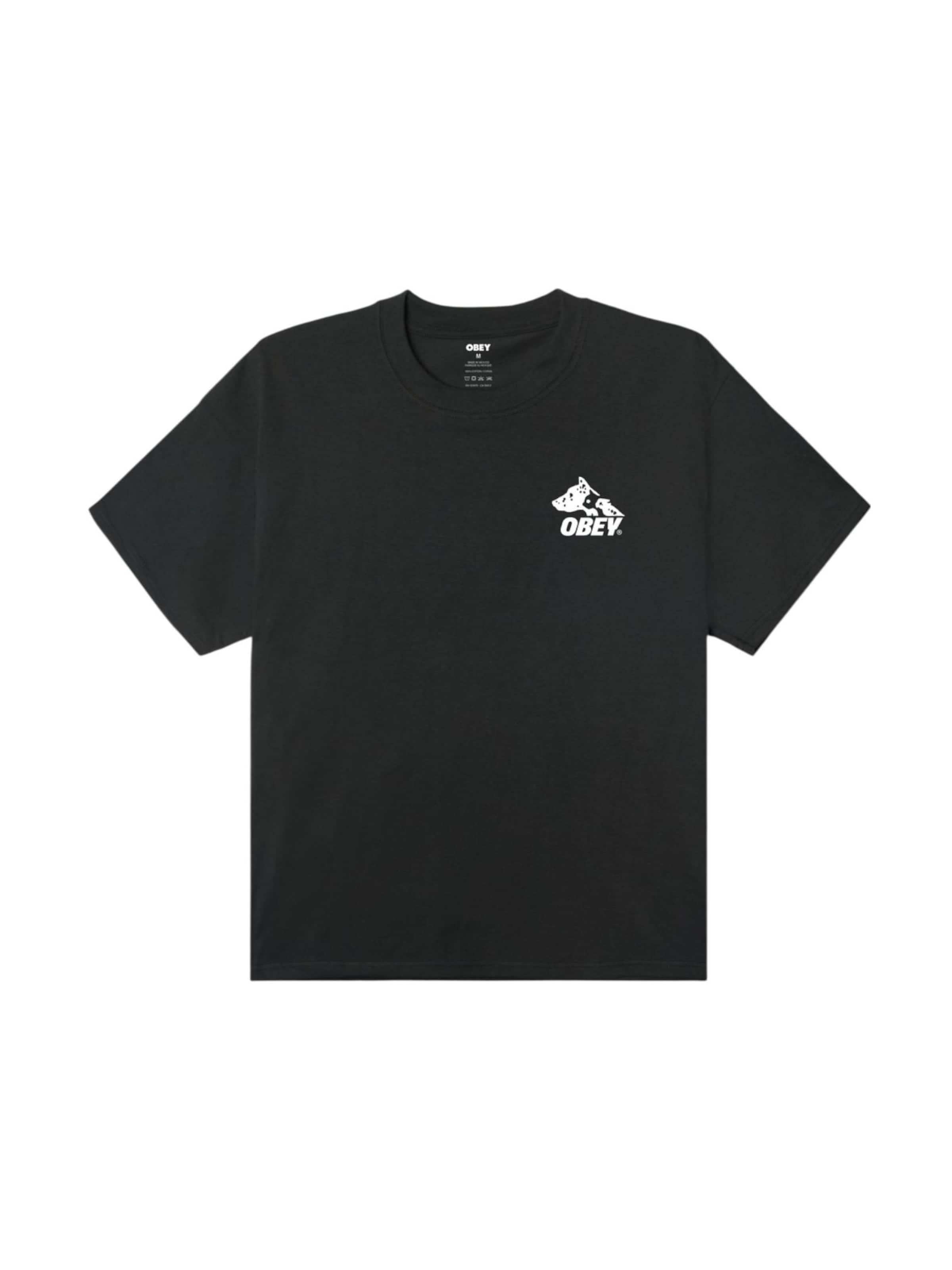 Obey Shirt in Black: front