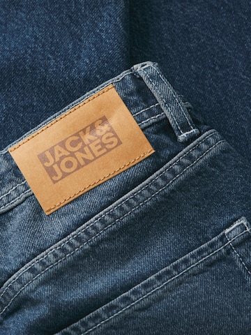 Jack & Jones Junior Wide Leg Jeans 'JJIDAVE JJORIGINAL' i blå