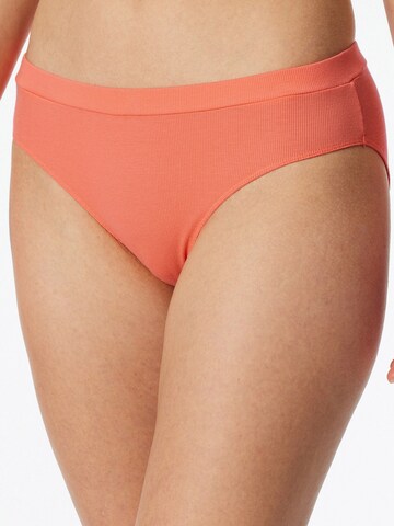 SCHIESSER Slip in Oranje: voorkant