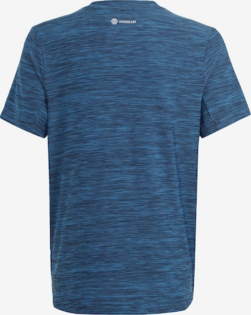 ADIDAS SPORTSWEAR Toiminnallinen paita 'Aeroready Heather' värissä sininen