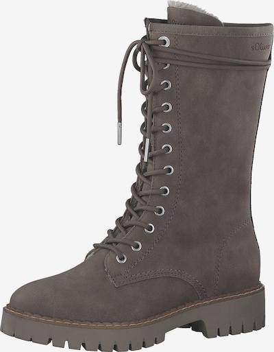 s.Oliver Lace-up boot in Taupe, Item view