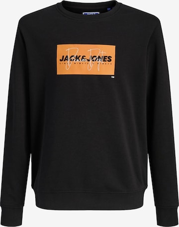 Jack & Jones Junior Collegepaita 'Cole' värissä musta: etupuoli