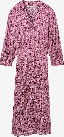TOM TAILOR - Vestido camisero en lila: frente