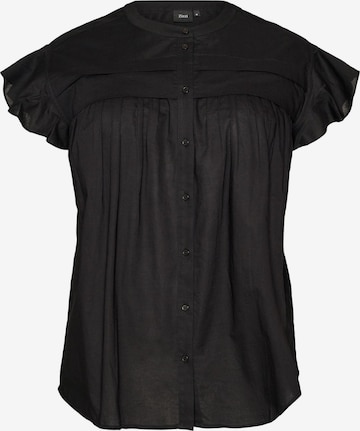 ZizziBluza 'CALINE' - crna boja: prednji dio