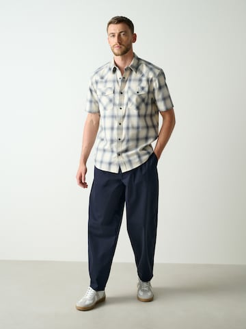 Next - Ajuste regular Camisa en azul