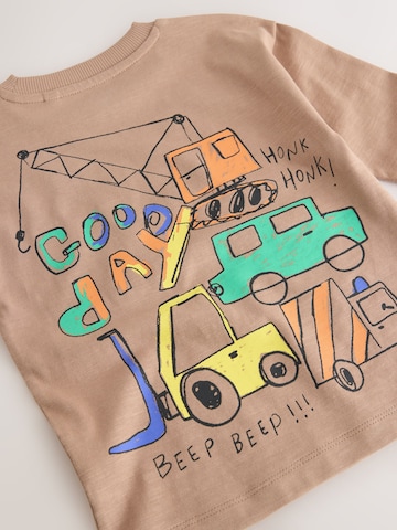 Next - Camiseta en marrón