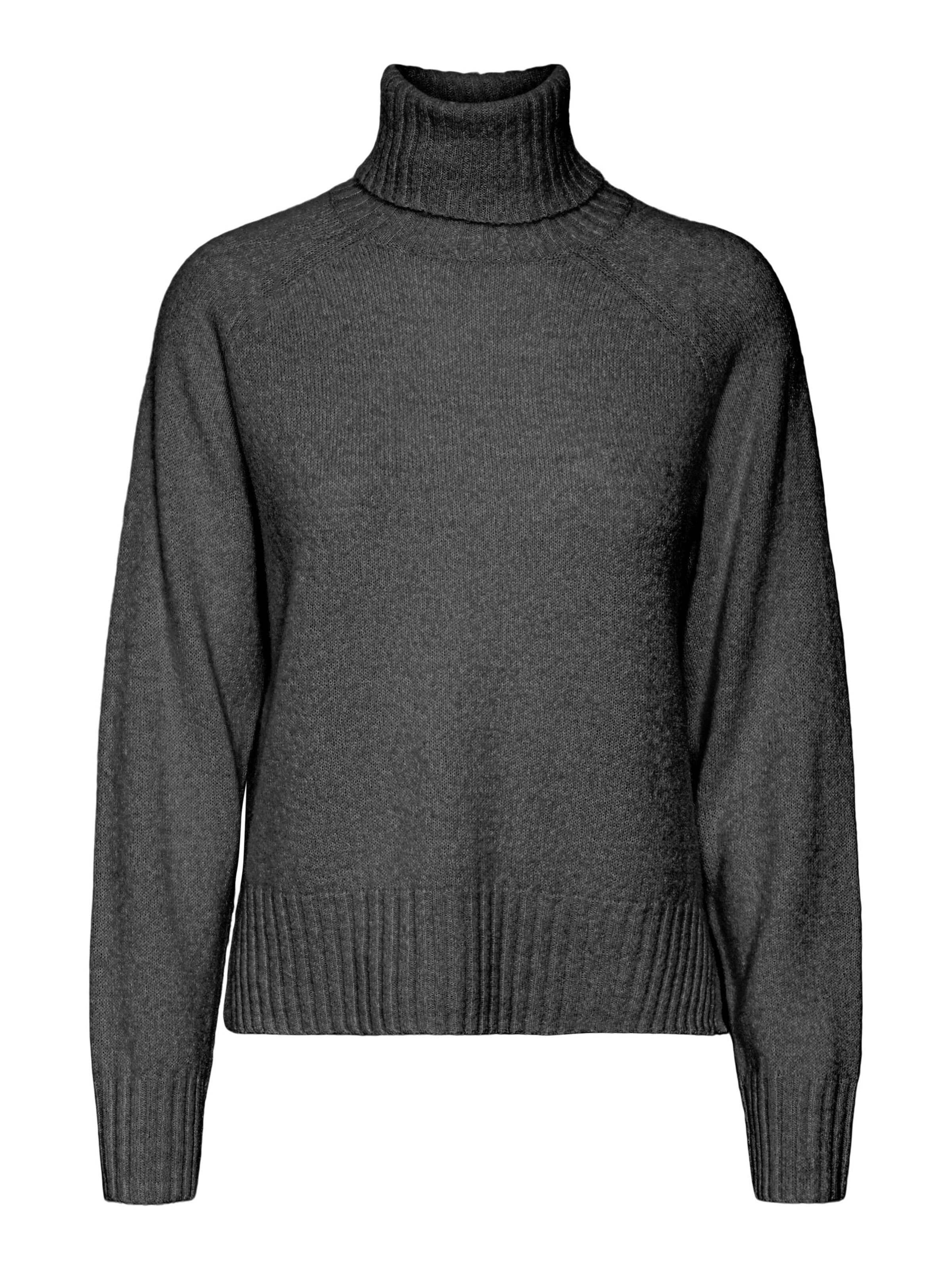 VERO MODA - Pullover 'DANIELA' em cinzento: frente