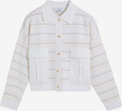 Scalpers Emblurex Cardigan ' ' in XS in ecru, Produktansicht