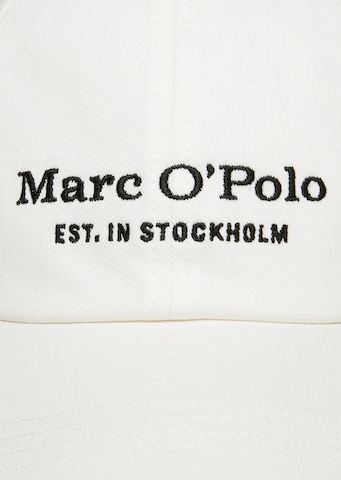Casquette Marc O'Polo en blanc
