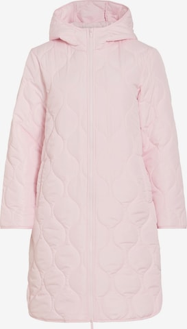 VILA Wintermantel 'VIQuila' in Roze: voorkant