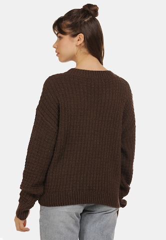 myMo NOW Pullover in Braun
