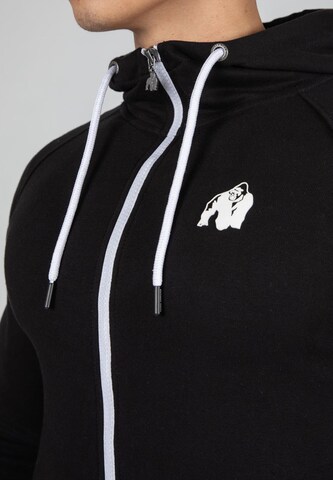 Gorilla Wear Sports sweat jacket 'Payette' in Black