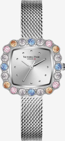 Victoria Hyde Analog Watch in Silver: front