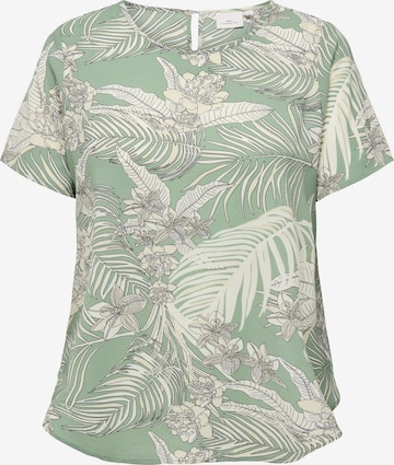 ONLY Carmakoma Блузка 'CARVICA' в Зеленый: спереди