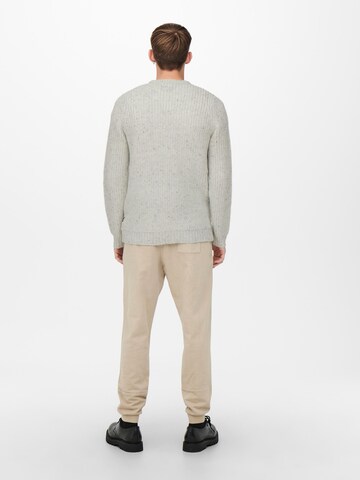 Only & Sons Sweater 'Nazlo' in White