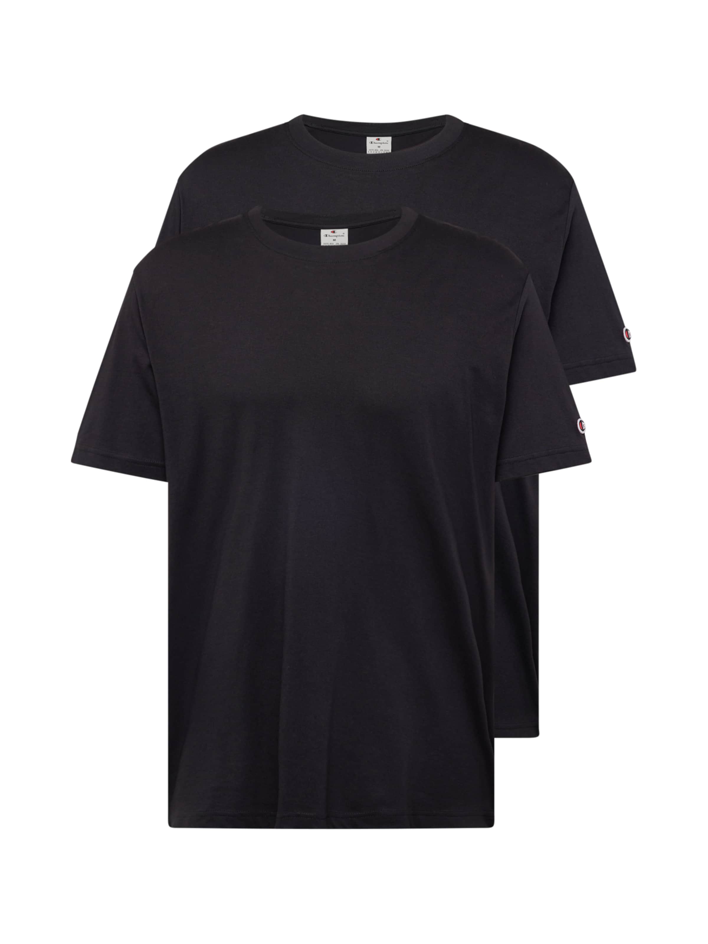 Maglietta di Champion Authentic Athletic Apparel in nero: frontale