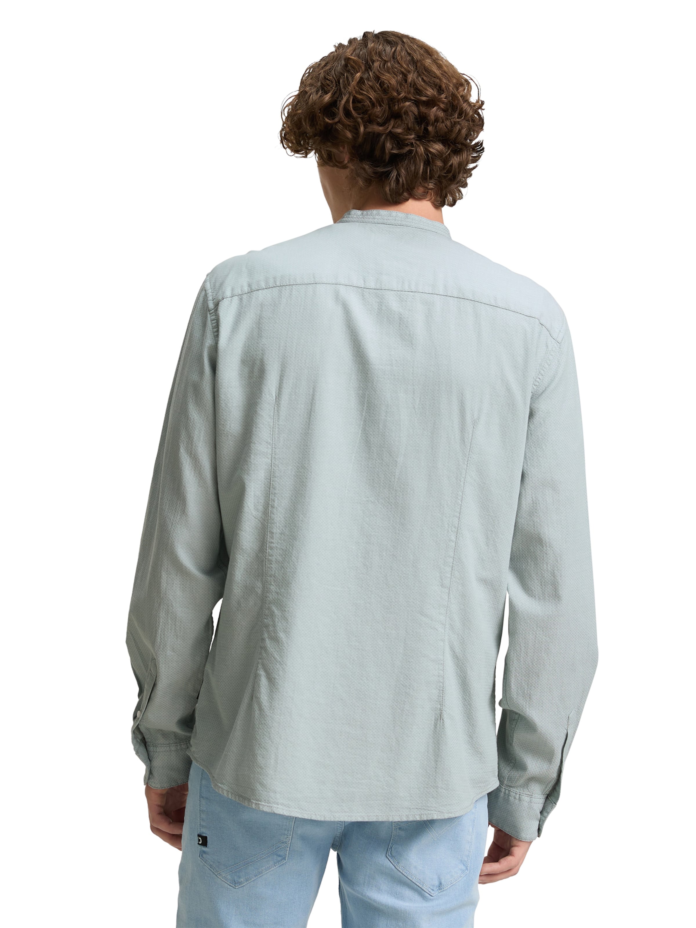 zils TOM TAILOR DENIM Standarta piegriezums Krekls