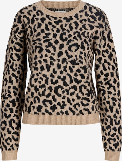 JJ Rebel Pullover 'JREBWREBECCA' i XS i lysebrun / sort, Produktvisning