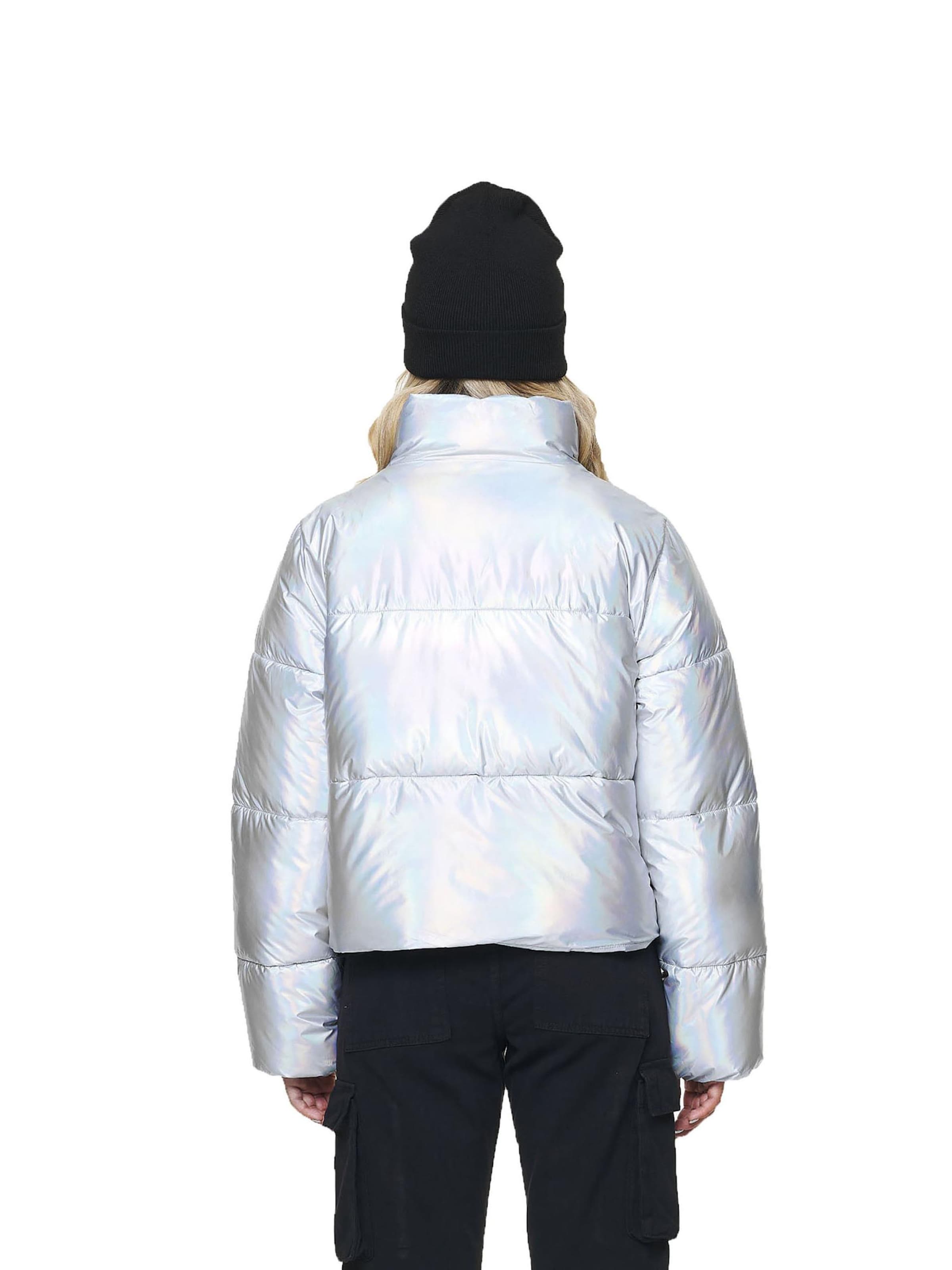 Pegador Winter Jacket 'Sugar Future' in Silver