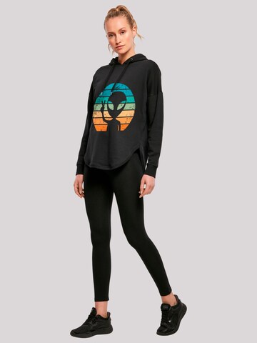 Sweat-shirt 'Alien Piece Sonnenuntergang' F4NT4STIC en noir