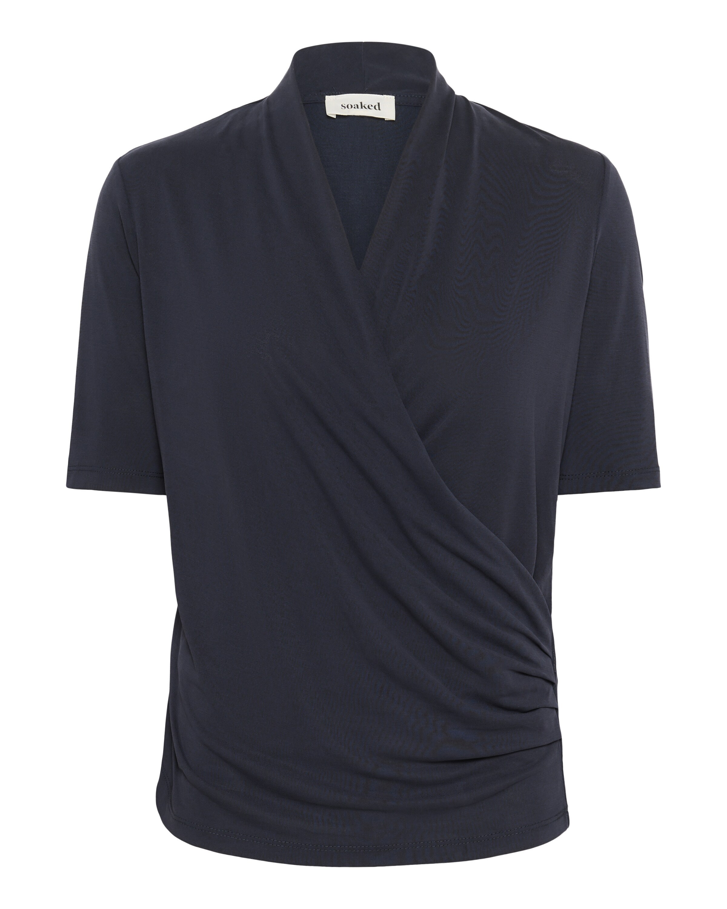 SOAKED IN LUXURY Bluse i blå: forside