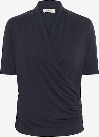 SOAKED IN LUXURY Blouse in Blauw: voorkant