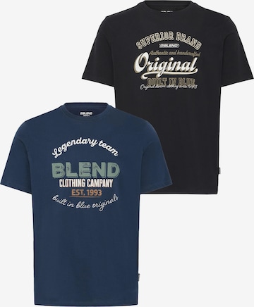 Maglietta ' BHBenop 2 Pack ' di BLEND in blu: frontale