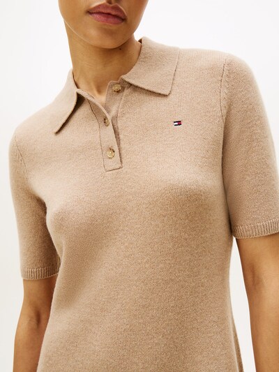 TOMMY HILFIGER Knitted dress in Beige, Item view