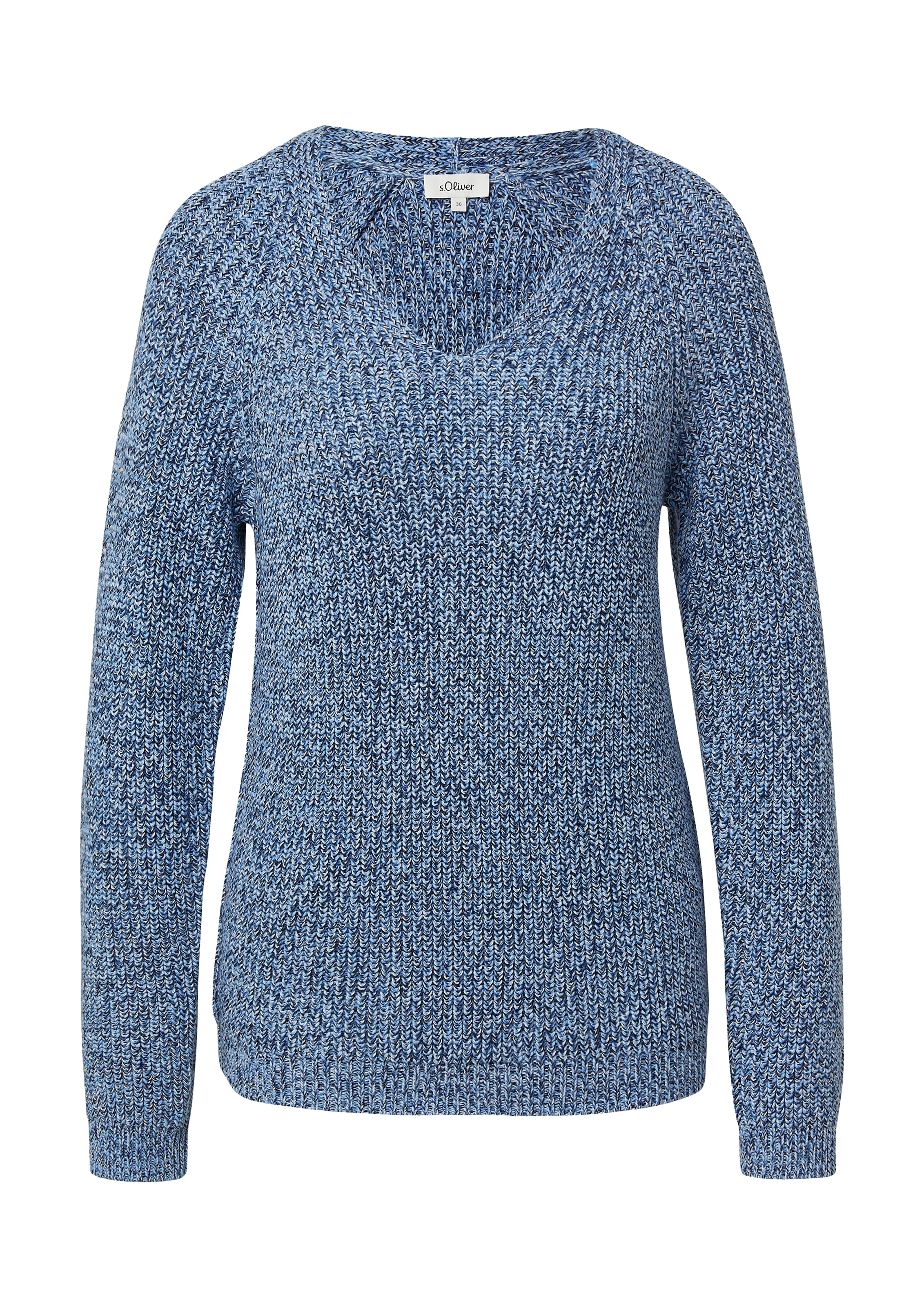 s.Oliver Pullover in Blau: Vorderseite