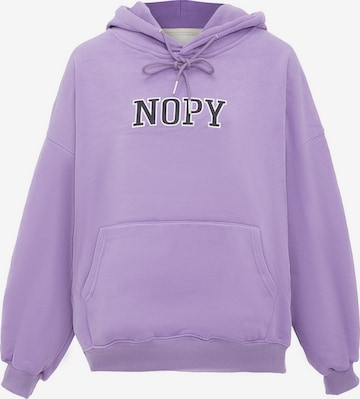 Sweat-shirt HOMEBASE en violet : devant