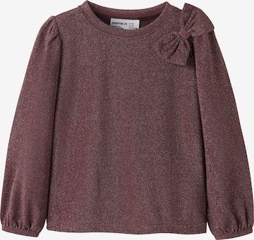 NAME IT Shirt 'NMFRoisin' in Lila: voorkant