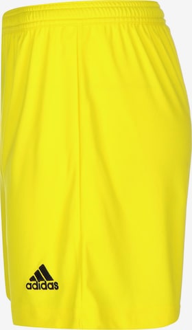 ADIDAS SPORTSWEAR Regular Workout Pants 'Enrada 22' in Yellow