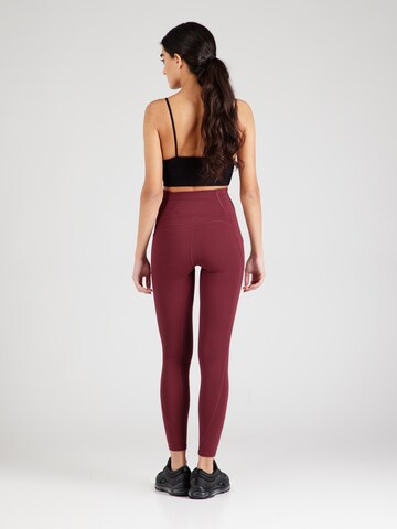Fabletics Skinny Sporthose 'Oasis' in Rot